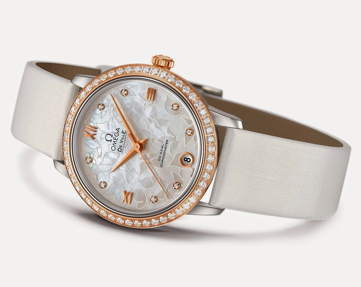 Provident Jewelry - How cool is the mother of pearl dial on this