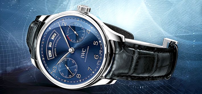 Annual Calendar : First time on the new IWC Portugieser