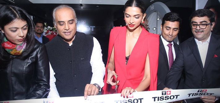 Tissot launch their new collection with Ethos & Deepika Padukone