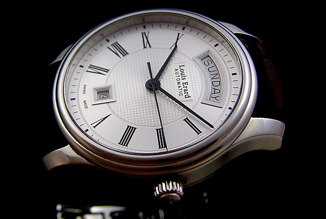 Louis Erard Heritage Steel Automatic Watch - 67258AA21
