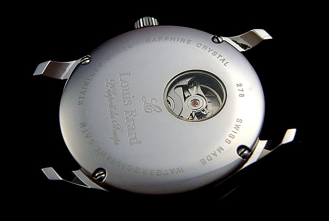 Louis Erard Heritage Automatic Leather Watch - 68287PR31