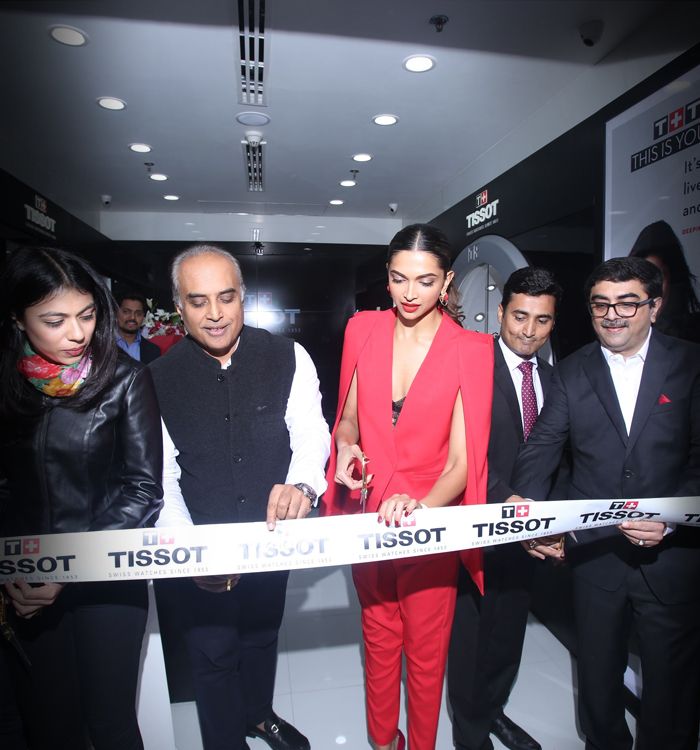 Deepika padukone 2025 tissot launch