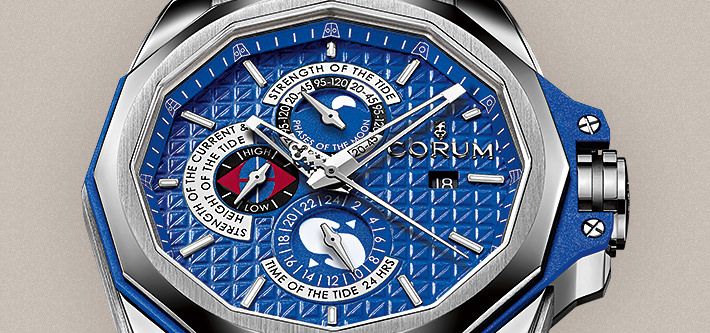 Review of the Corum Admiral's Cup AC-One 45 Tides: A historical timepiece with a unique complication