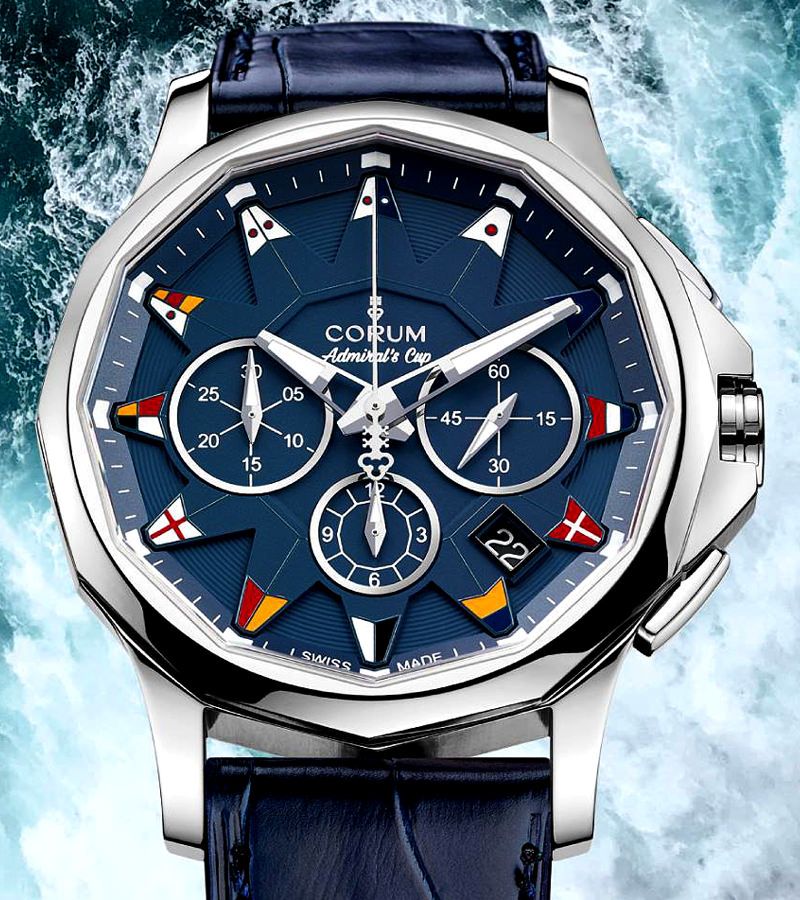 In Depth Corum Admirals Cup Legend 42 Legend 42 Chronograph