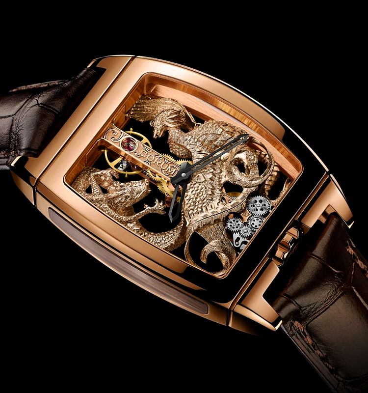 Corum double outlet tourbillon