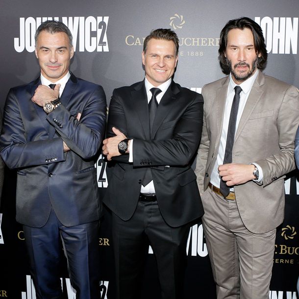 Carl F. Bucherer Shines at John Wick 2's Premiere - The Watch Guide