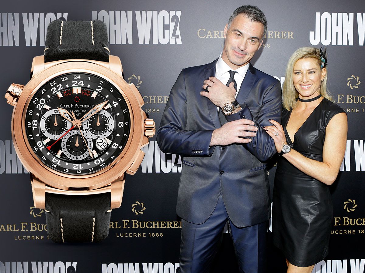 Carl F. Bucherer Shines at John Wick 2's Premiere - The Watch Guide