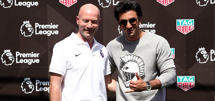 TAG Heuer & Ethos Celebrate The Launch Of The Official Premier League Watch With Ranbir Kapoor & Alan Shearer