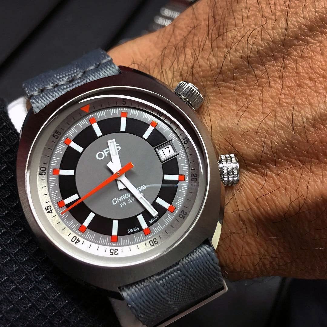 Baselworld Release The 2017 Oris Chronoris Date I The Watch Guide