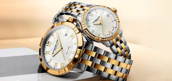 Five Precise Wristwatches From The Contemporary RAYMOND WEIL Tango Collection