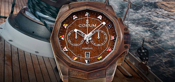 An In-Depth Review Of The Corum Admiral's Cup Bronze—The 'Wooden' Watch