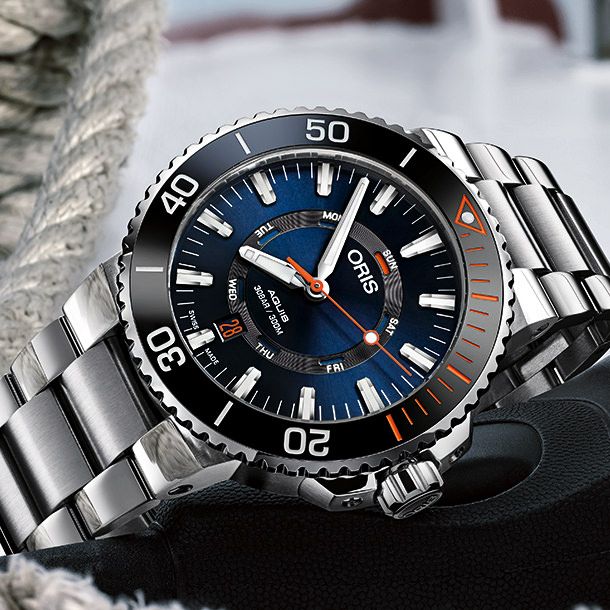 Review the Oris Staghorn a handsome diver s watch with a big