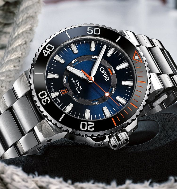 Review the Oris Staghorn a handsome diver s watch with a big purpose