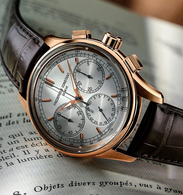 Frederique constant flyback deals chronograph manufacture