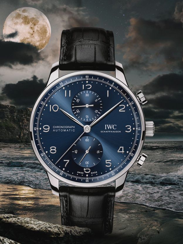 The IWC Portugieser Chronograph, Now In Blue, And Exclusively At Ethos
