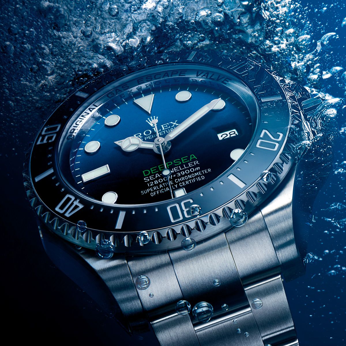 rolex underwater