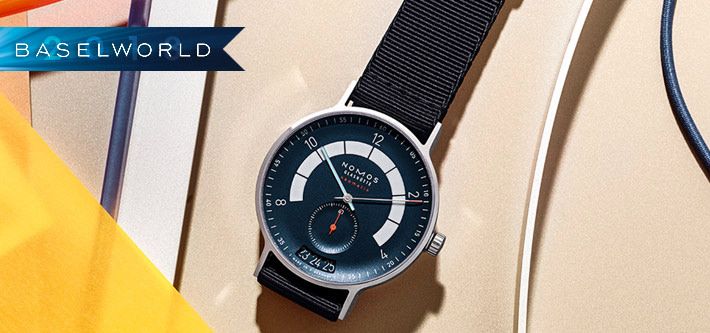 The Latest Bold And Beautiful Collections From Nomos Glashütte And AVI-8 At Baselworld 2018