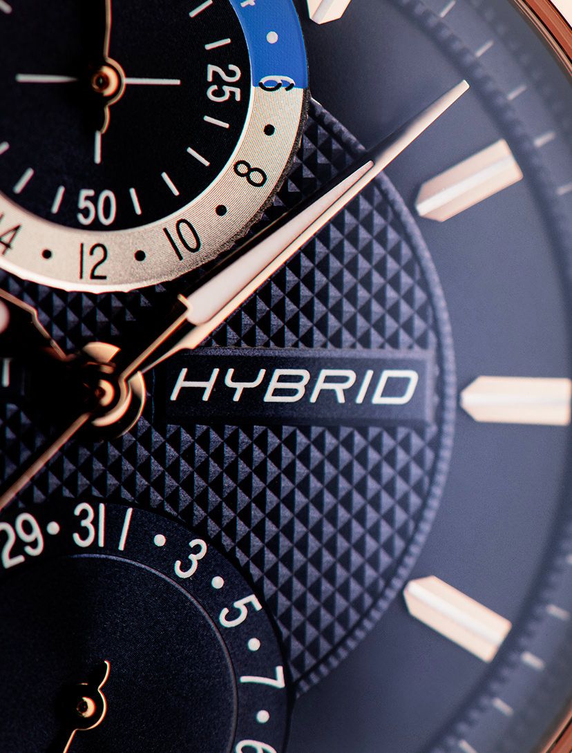 Hybrid cheap mechanical watch