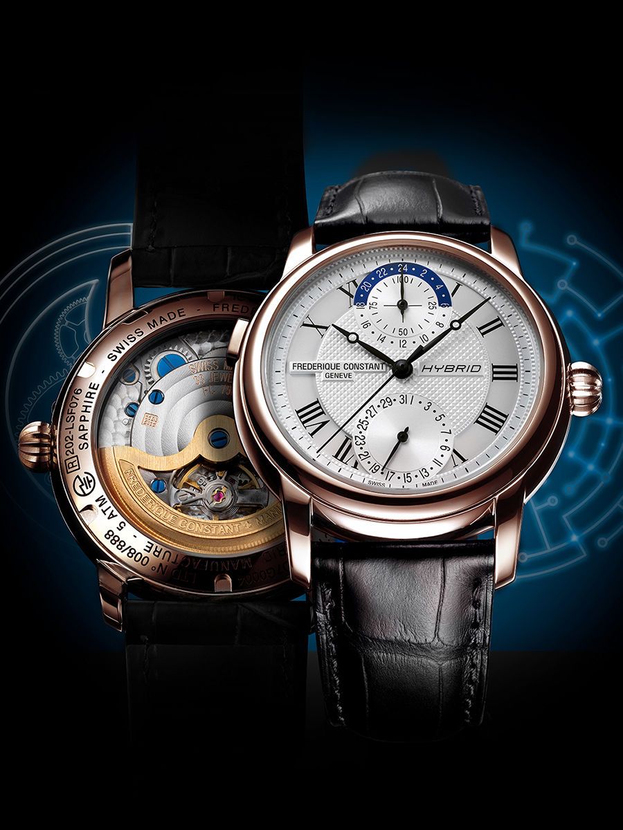 The World s First Mechanical Smartwatch Frederique Constant s Hybrid