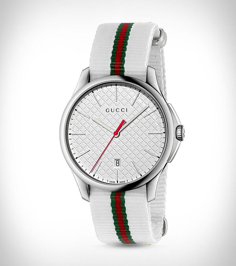 white gucci watch ladies