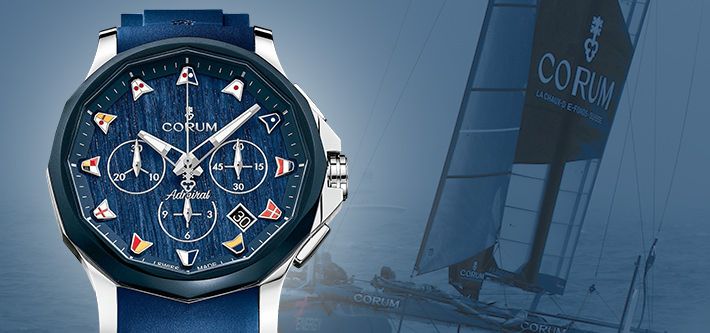 Corum Steers The Wheel With The Admiral's Cup Wooden Dial Watches