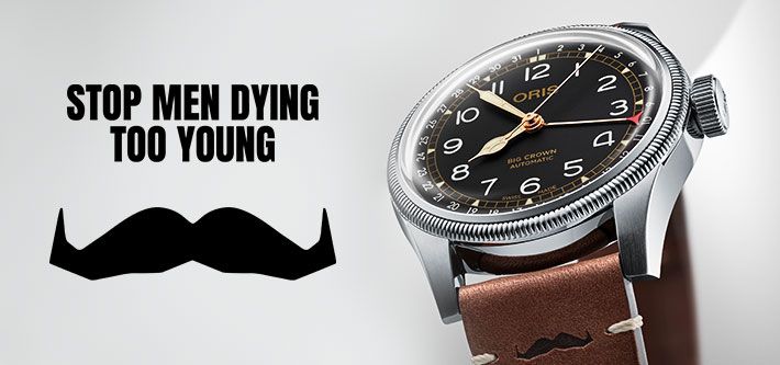 Join The Crew With The New Oris Movember Edition 2018