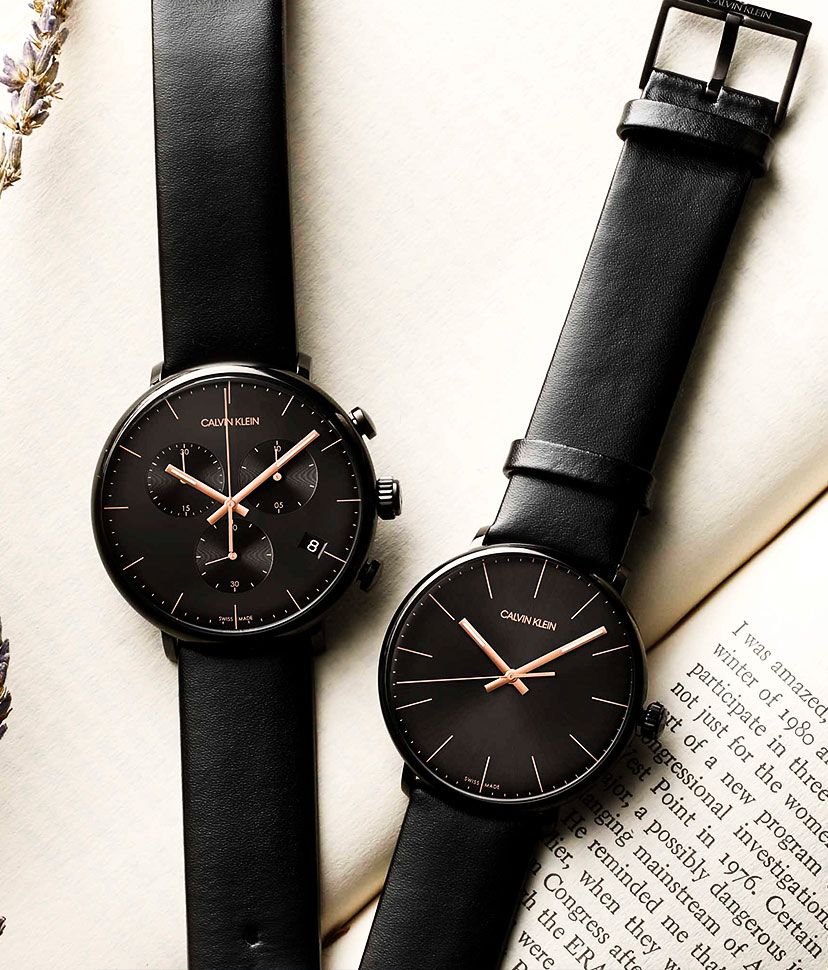 Calvin klein 2025 watches black dial