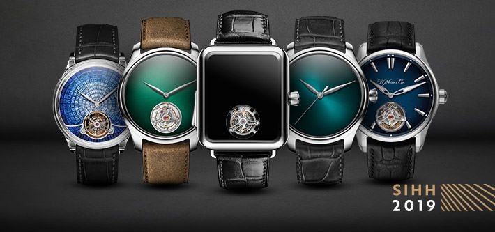 From Quirky To Exquisite—The H. Moser & Cie. Collection Revealed At SIHH 2019 Has It All