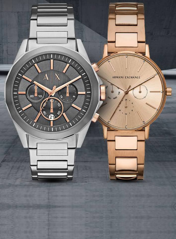 armani watches ethos