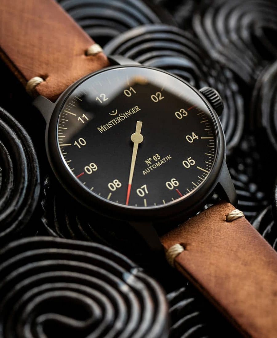 Meistersinger no 3 black line sale