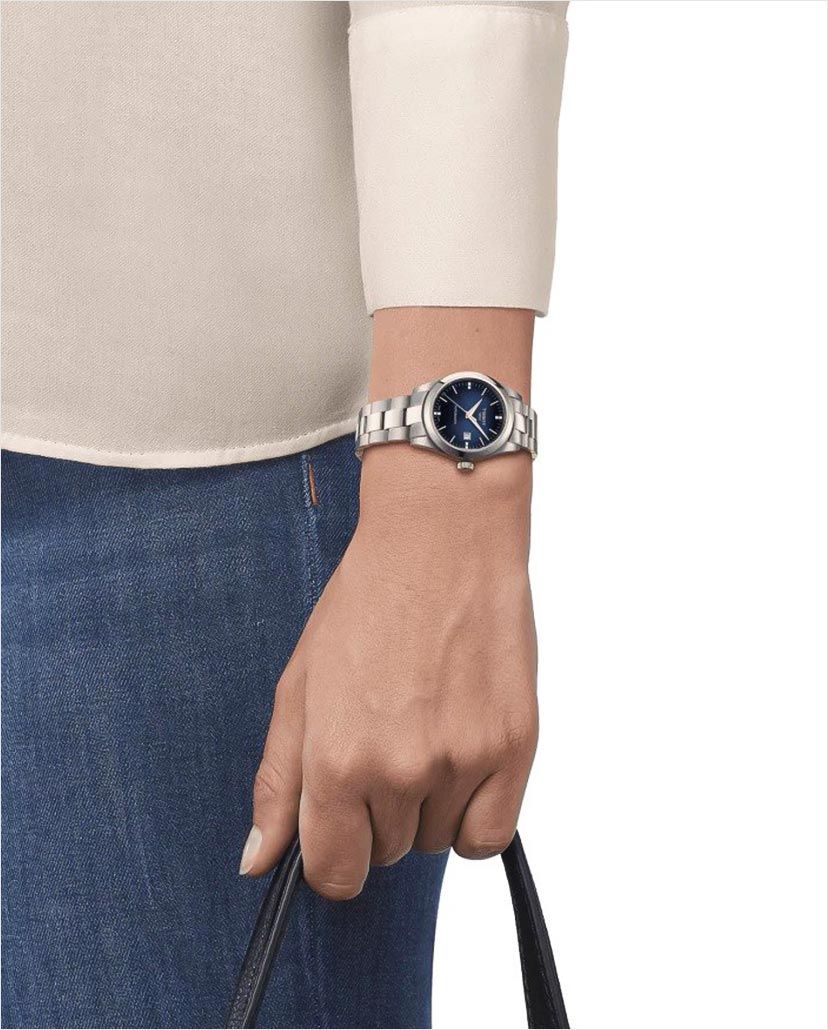 blue dial watches for ladies