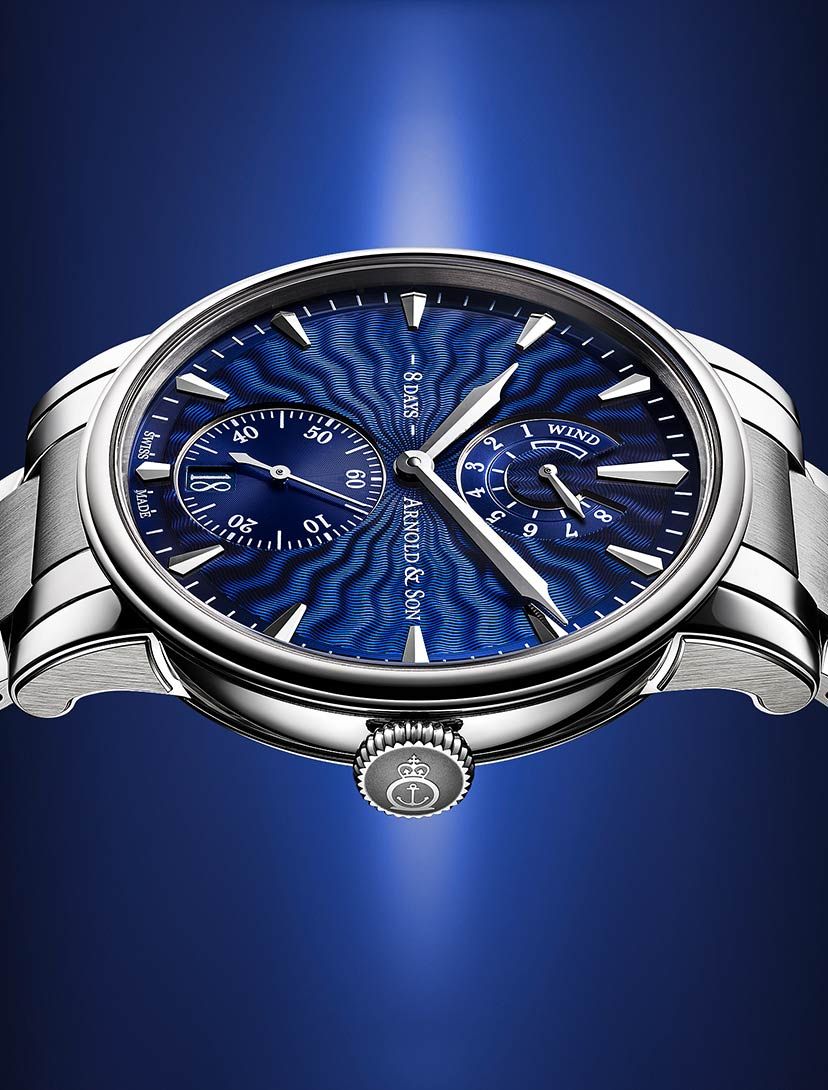 Blue dial shop luxury watches