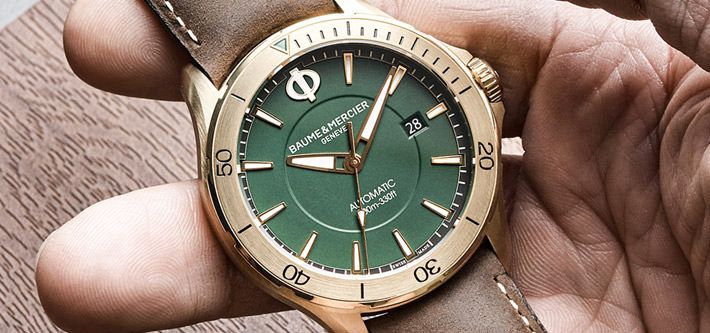Baume & Mercier’s Clifton Club In Bronze: The Distinguished Athletic-Leisure Watch
