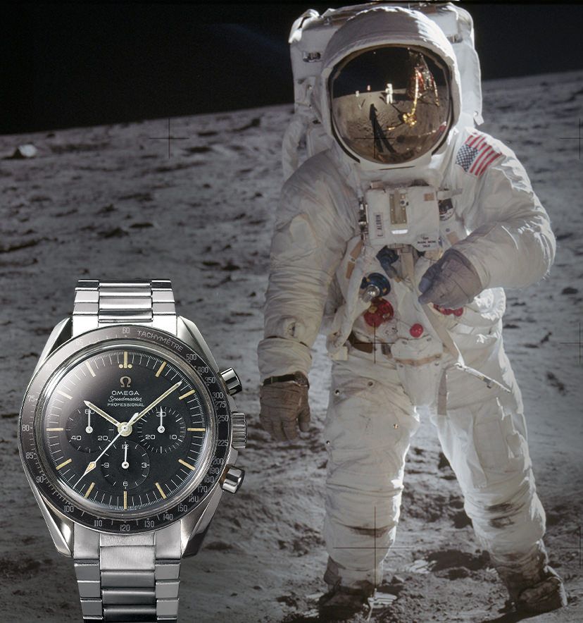 moon omega watch
