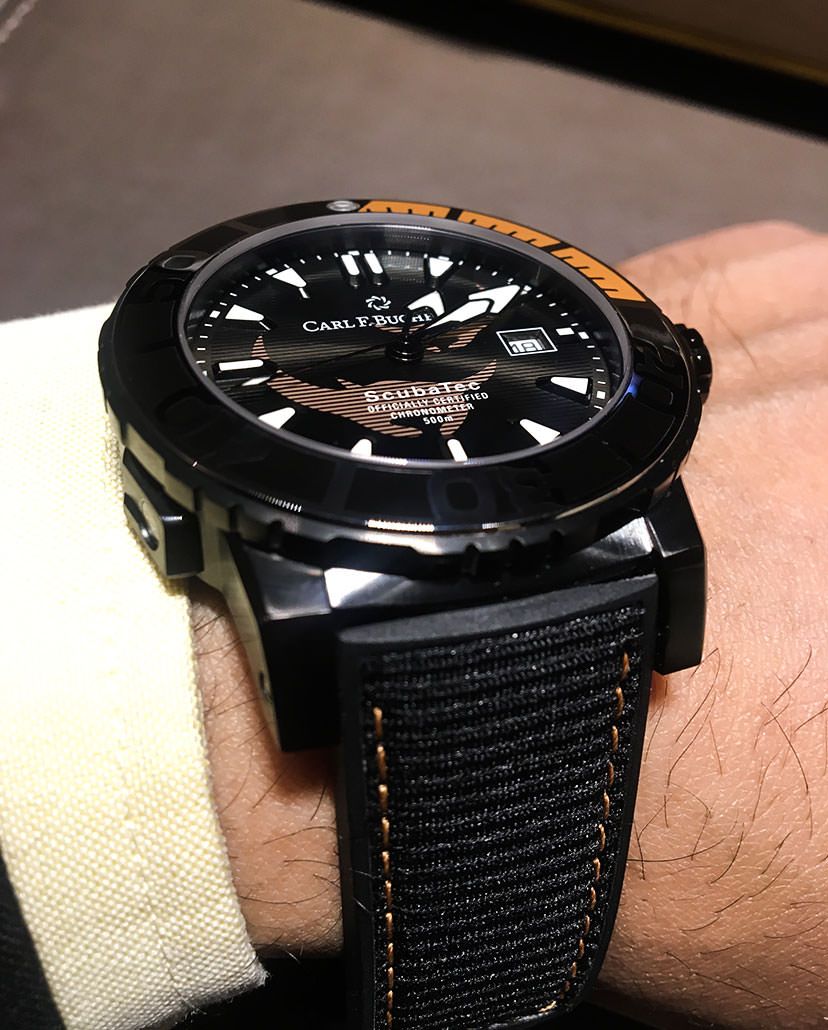 The Carl F. Bucherer Scubatec Black Manta A Ray Of Hope