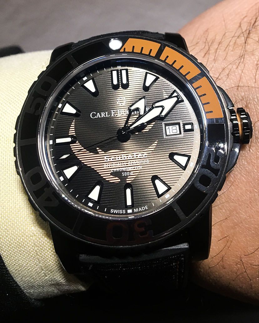 The Carl F. Bucherer Scubatec Black Manta A Ray Of Hope