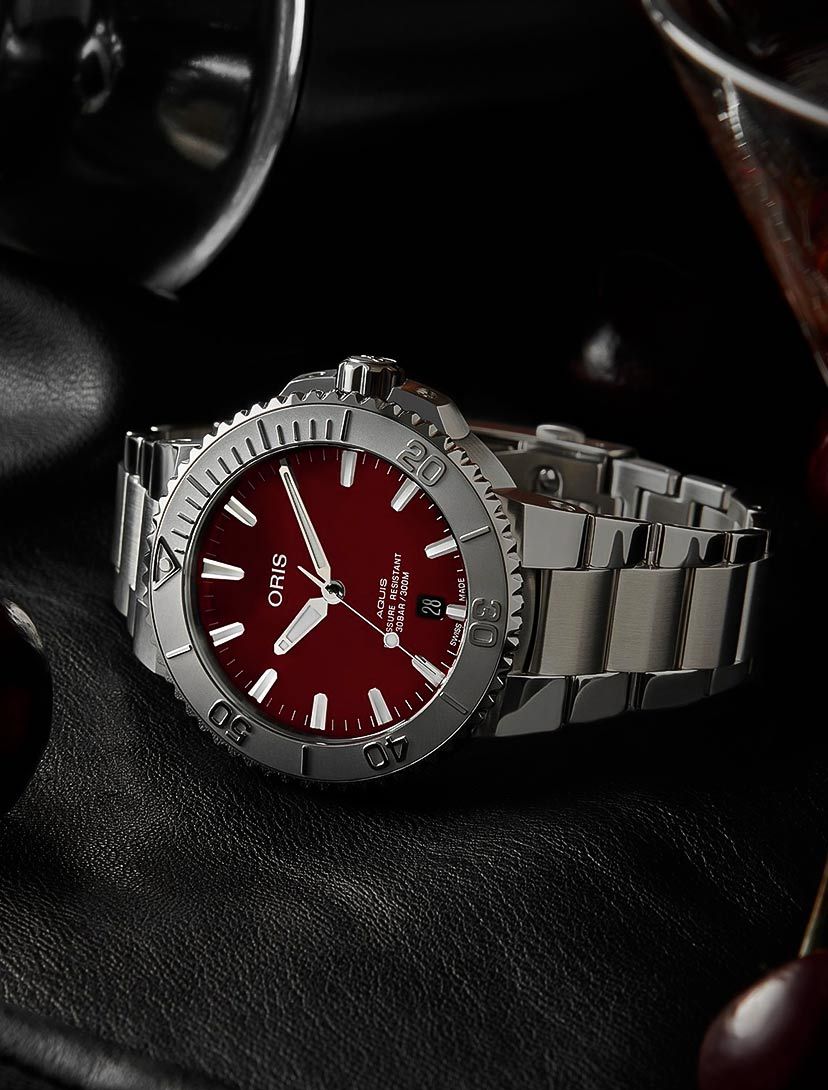 watches with red dial