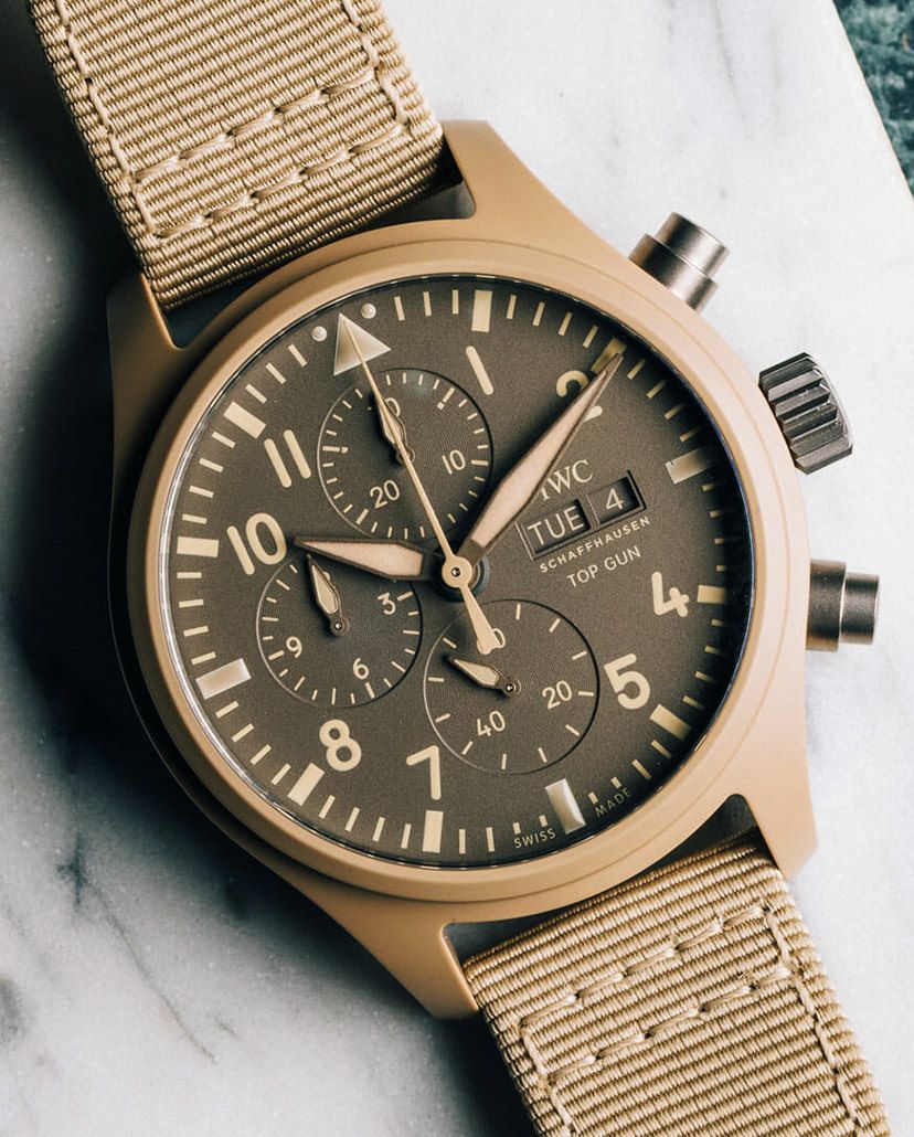 Iwc top gun mojave hot sale