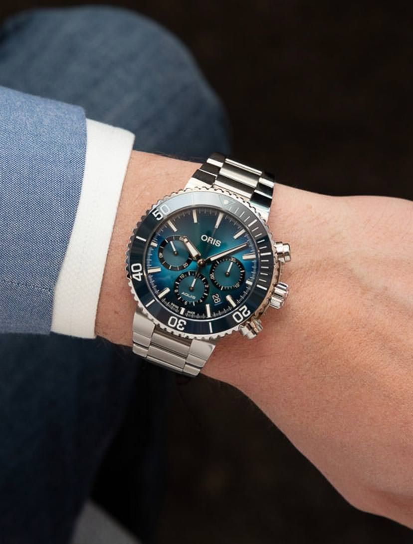 Oris blue whale limited on sale edition