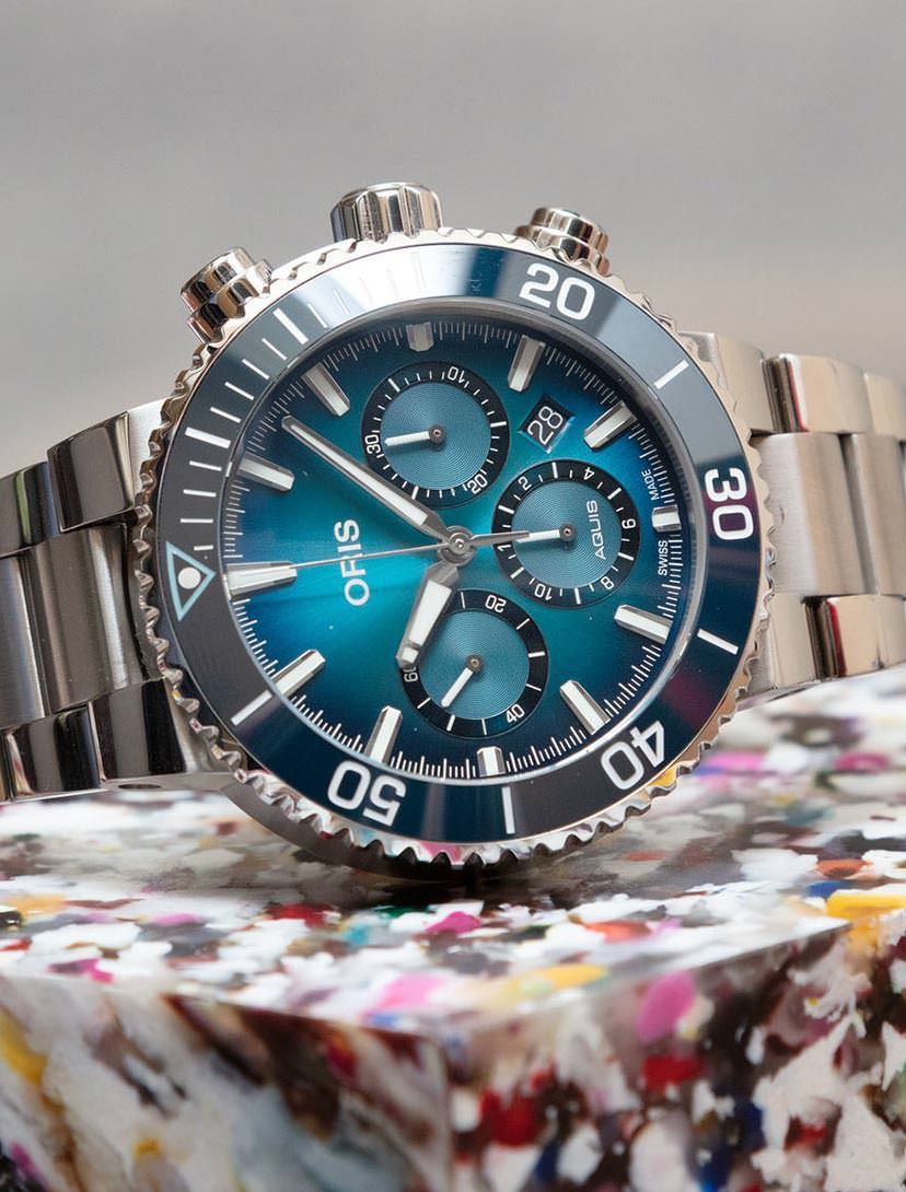 Oris blue whale limited on sale edition