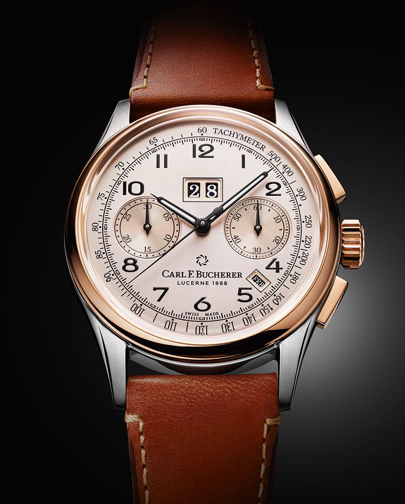 Vintage inspired hot sale chronograph watch