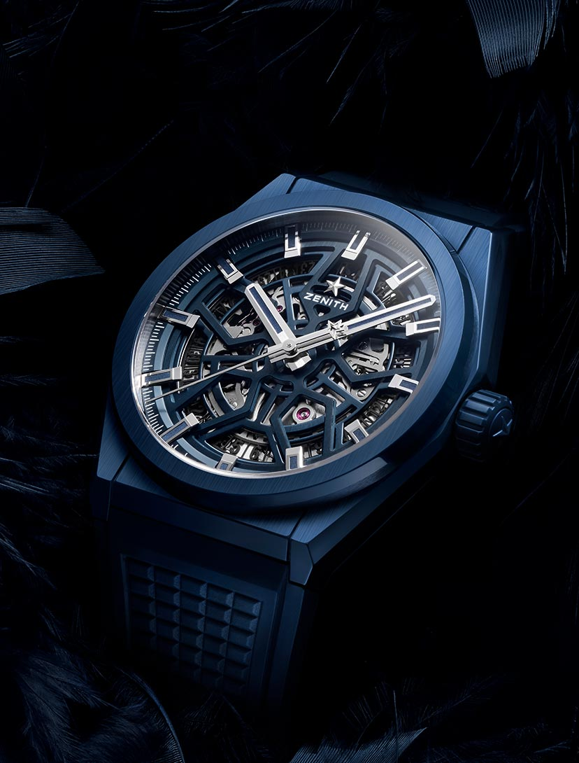ceramic skeleton watch