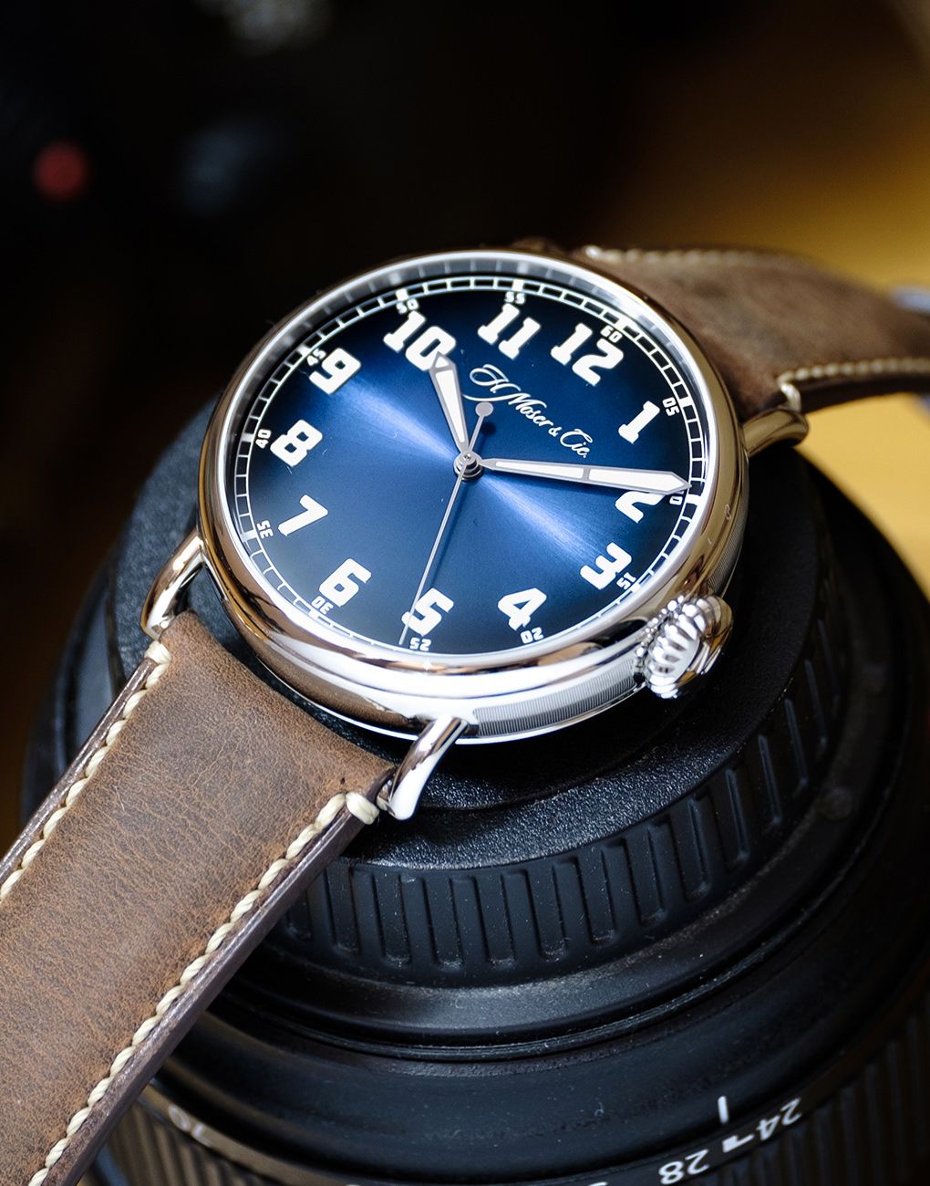 The Vintage Inspired H. Moser Cie. Heritage Centre Seconds Watch