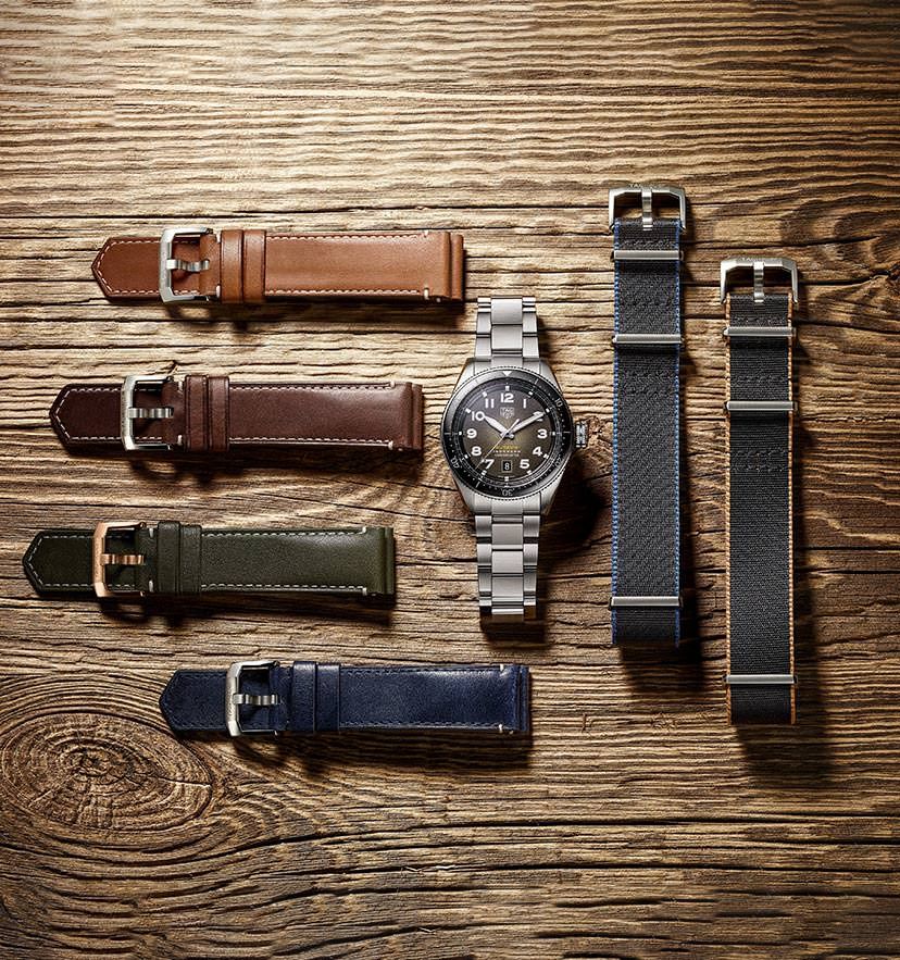 Different types of sale straps for watches