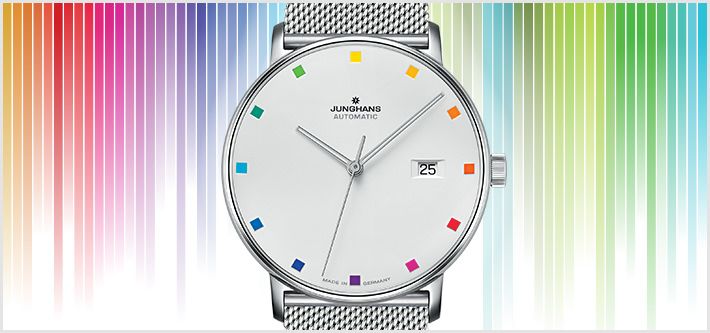 The Junghans Form A ‘100 Years’ Bauhaus Limited Edition—Presenting Time In Technicolour