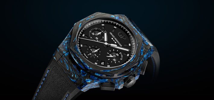 A Swirling Sensation: Carbon Glass Makes Its Worldwide Debut In Girard-Perregaux’s Laureato Absolute Rock