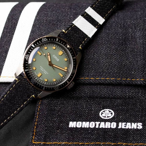 Two Tales Entwined Presenting The Oris x Momotaro Divers Sixty Five