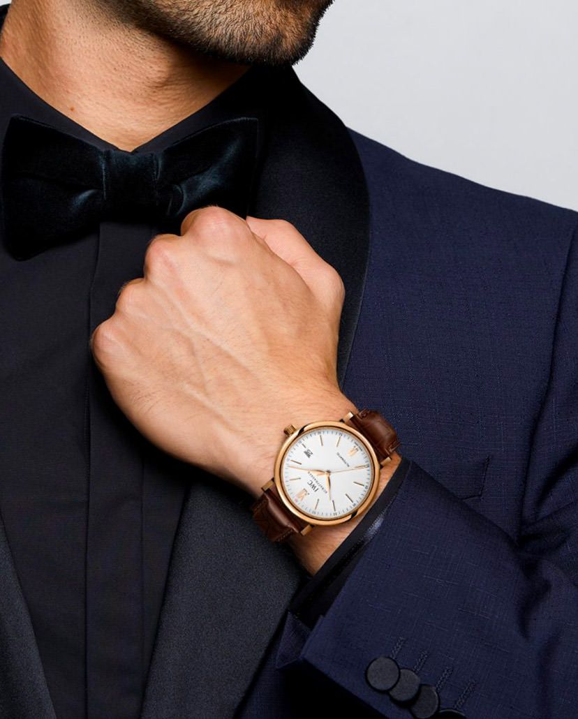 Wedding day watch for groom hot sale