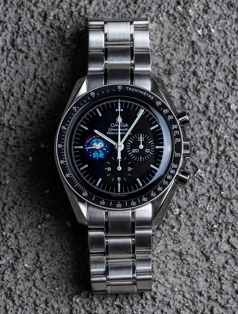 Omega speedmaster silver online snoopy price