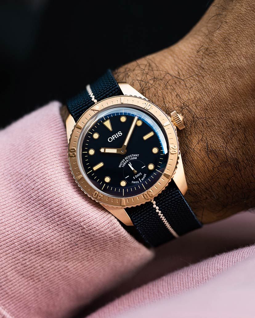 A Five Day Powerhouse The New Oris Carl Brashear Calibre 401